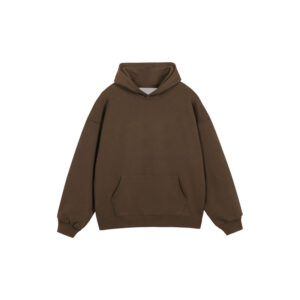 XY-RH28# 320gsm 100% Cotton Hoodie, no drawstrings, with pockets