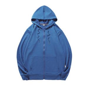 XY-705 100% Cotton Zip-up Hoodie 250gsm